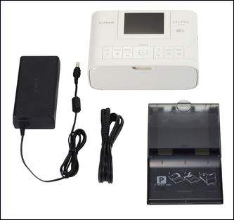 Canon SELPHY CP1300 Dye Sublimation Printer - Colour - Photo Print - Portable - 8.1 cm (3.2") Display - White - 47 Second Photo - Wireless LAN - Memory Card Slot - USB - PictBridge
